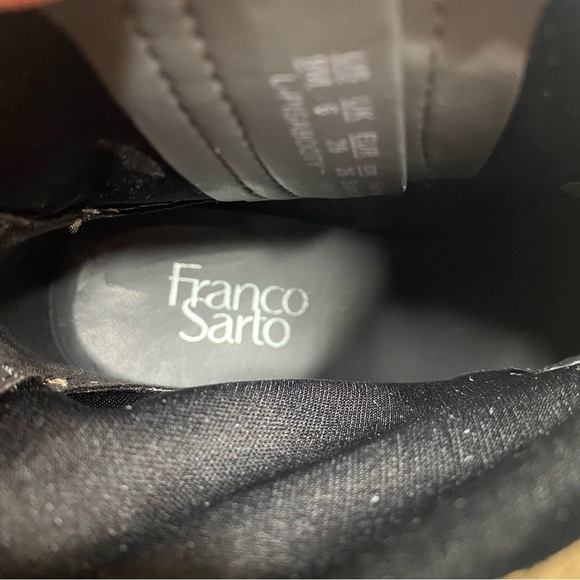 Franco Sarto Pisa Light Brown Square Toe Bootie 9M - Picture 14 of 16